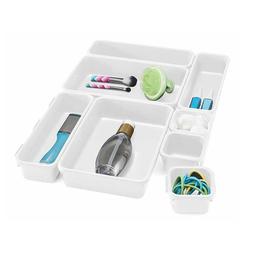 Other Brands OS 29 Drawer Organizers Interlocking Drawer Storage Organizer Cube Divider Box 8 in 1