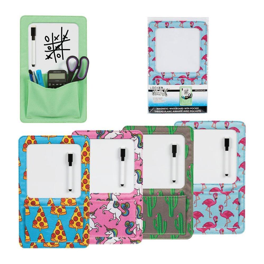 Merangue Locker Whiteboard, assorted color Random Color