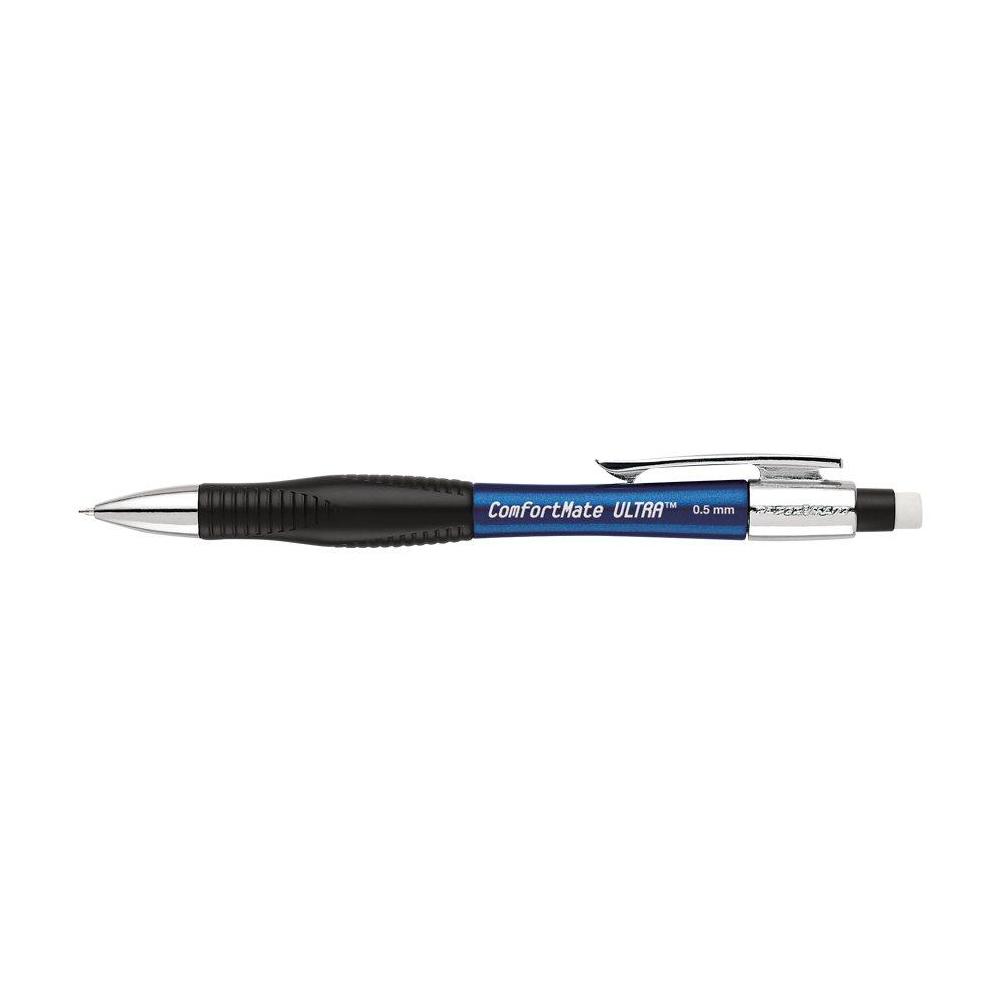 Paper Mate ComfortMate Ultra® Mechanical Pencils, 0.5 / 0.7 mm, Chrome
