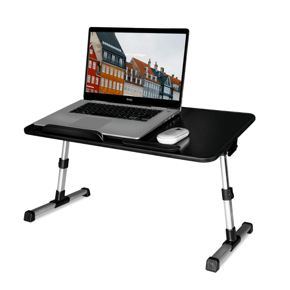 Height Adjustable Laptop Bed Table PrimeCables