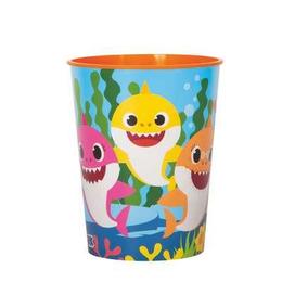 Other Brands LVU 77387 Baby Shark Baby Shark 16oz Plastic Stadium Cup