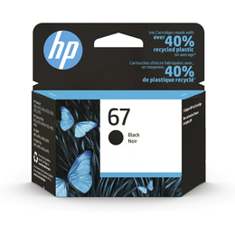 HP HP 67 BK OEM ENVY 6052 All In One HP 67 3YM56AN Original Black Ink Cartridge