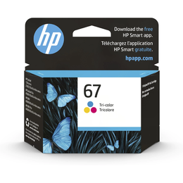 HP HP 67 Color OEM ENVY 6052 All In One HP 67 3YM55AN Original Tri Color Ink Cartridge