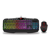 Havit HAVIT KB668CM Keyboard and Mouse Combos Havit Wired Gaming Keyboard and Mouse Combo 19 Anti Ghosting Keys Rainbow Backl