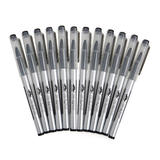 Moustache MOS RX111200 BOX Ballpoint Pens Gel Pens Rollerball Pens 0 7mm Tip Black 12 Box Moustache