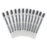 Moustache MOS GA323600 BOX Ballpoint Pens Gel Pens Gel Pens 0 5mm Tip Black 12 Box Moustache
