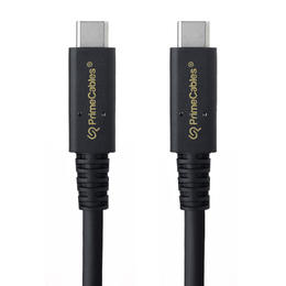 PrimeCables Cab PC 08177 USB C Type C Cables USB C 4 0 Cable 1 6Ft 0 5M 40Gbps Data Transfer 100W 5A Charging