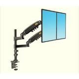Cab NB H160 Monitor Desk Mounts Dual Monitor Desk Stand H160 Fits most 17 to 27 x2 displays