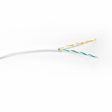 PrimeCables Cab PC 08196 Phone Cables Phone Cable 500ft Round white Roll PrimeCables