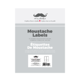 Moustache Label 24 Mailing Shipping Labels Shipping Labels 2 x 4 Compatible 1000 Labels Moustache