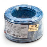 PrimeCables Cab PC 08198 Security Cable 500 ft 22 2 Stranded CU CL3R Shielded Security Cable blue