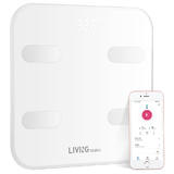 LIVINGbasics LB SCA F12E Electrical Bluetooth Body Fat Scale Smart BMI Wireless Digtial Bathroom Scale LIVINGbasics