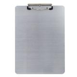 Saunders 459 K8511A Clipboards Document Holders Saunders Recycled Aluminum Clipboard Contoured Clip with Rubber Corners