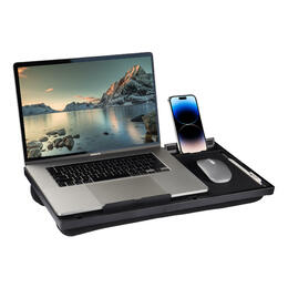 Moustache MOLD LZ 522 Computer Stands Laptop Lap Desk with Storage Slot Mouse Pad Tilts Adjustable Moustache