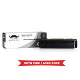Moustache HP 414A W2020A WithChip Color LaserJet Pro M454dn Remanufactured HP 414A W2020A Black Toner Cartridge With Chip Mou