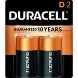 Duracell Cab 21301 Battery Charger Coppertop D Alkaline Batteries with recloseable package 2 count Duracell