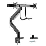 Cab MT 564 BK Monitor Desk Mounts Dual Screen Desktop Display Mount Full Motion Fits Monitors 17 to 32 inch