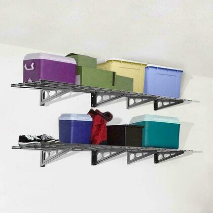 Heavy-Duty Wall Shelves for Garage - Easy Install, 2-Pack- Enduran™