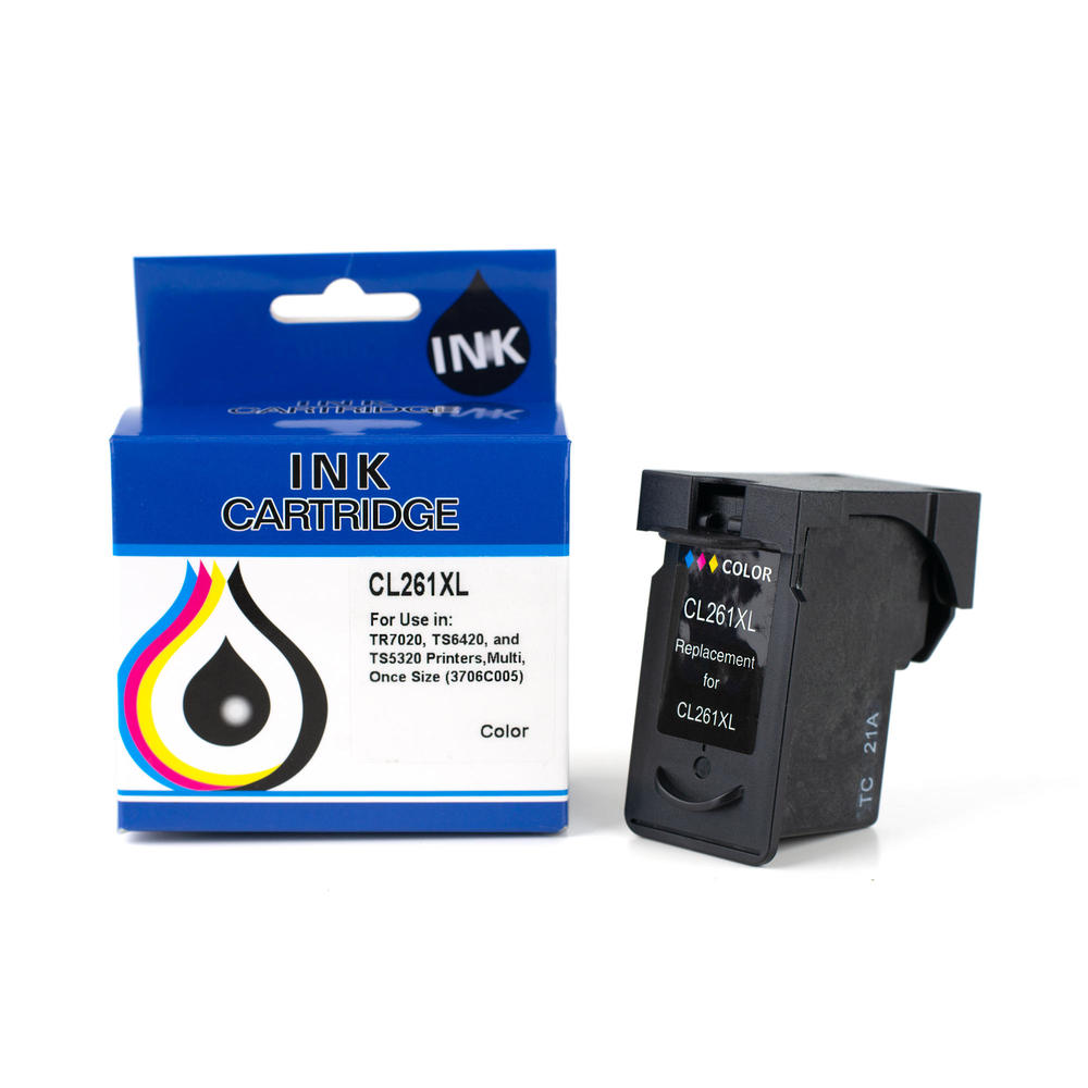 Canon CL261XL Remanufactured Color Ink Cartridge High Yield (3724C001)