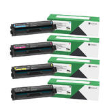 Lexmark Lexmark C331H Combo OEM MC3326adwe Lexmark C331H Original Return Program Toner Cartridge Combo High Yield BK C M Y