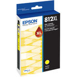 Epson Epson T812XL Y OEM WorkForce Pro WF 7840 All in One Inkjet Printer Epson T812XL420 S Yellow Original Ink Cartridge High