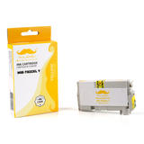 Moustache Epson T822XL420 S WorkForce Pro WF 3820 Epson T822XL T822XL420 S Compatible Yellow Ink Cartridge High Yield Moustac