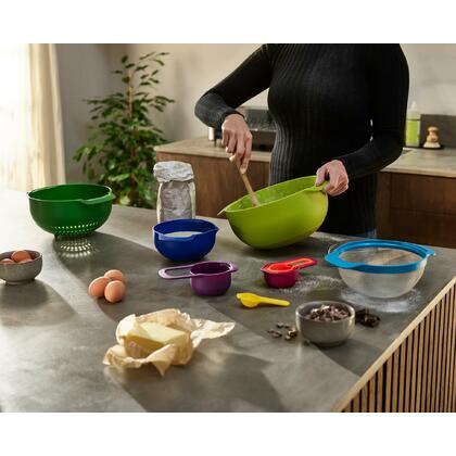 Joseph Joseph Nest™ 9 Plus Multicolour Bowl Set and Nest™ 9 Plus Green Bowl Set (Editions)