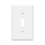 PC WP 8811 HDMI Wall Plates 1 Gang Toggle Switch Plastic Wallplate