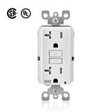 PrimeCables Cab TST15 G2 Power Wall Plates 20A GFCI Tamper Weather Resistan Receptacle with LED Indicator NEMA 5 20 125V 60Hz