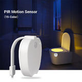LIVINGbasics LVB LM 0001G2 Bathroom Accessories 19 Color Wireless PIR Motion Sensor LED Toilet Bowl Seat Night Light LIVINGba