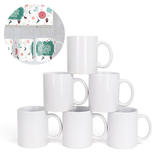 Other Brands S Mug11 Sublimation Ink Professional Grade Stoneware Mug Sublimation Series Ivory White 11OZ