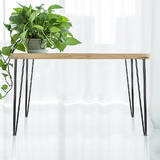 LIVINGbasics LB ZTX 02 Furnitures Cabinets 28 Three Rod Hairpin Table Legs Set of 4 Metal Legs LIVINGbasics