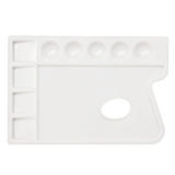 Other Brands NB 404 170 Painting Accessories 9 Wells Plastic Color Palette 8 5 x 12