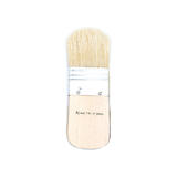 Nobel FC 718 Paintbrushes Nobel White Filbert Bristle Decorator s Brush Short Wide Wood Handle