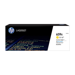 HP HP 659X W2012X OEM Color LaserJet Enterprise Flow MFP M776z HP 659X W2012X Original Yellow Toner Cartridge High Yield