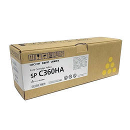 Ricoh Ricoh 408179 Y OEM SP C360DNw Ricoh 408179 Original Yellow Toner Cartridge High Yield