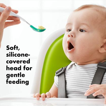Oxo Tot - Feeding Spoon Set with Soft Silicone,2Pack
