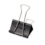 Moustache MOS 1335 19MM Clips Pins and Rubber Bands Labor Saving Black Binder Clips For Office School Home Supplies Moustache