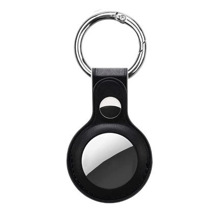 Housse avec porte-clés pour une utilisation quotidienne AirTag PU case  - PrimeCables®