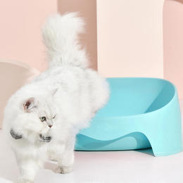 LIVINGbasics LB PCT A02 Cat Furniture Carrier Accessory Colorful Durable Eco friendly Plastic Cat Litter Box Cat Toilet LIVIN