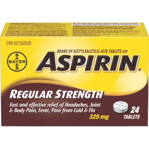 Aspirin Regular Strength Tablets Acetylsalicylic Acid Tablets USP 325mg