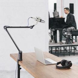 PrimeCables Cab PC 08313 Gaming Accessories Desk Mounted Professional Microphone Boom Arm Stand Spring Assisted PrimeCables