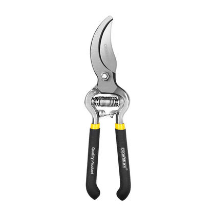 8" Professional Sharp Bypass Pruning Shear with Double Color Dipped Handle