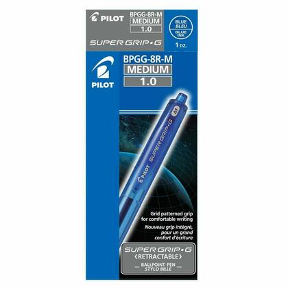 Pilot® Super Grip G Retractable Ballpoint Pens, Medium Point, 12 / Box
