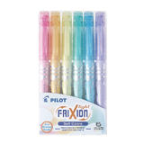 PILOT SWFL S6S Highlighters Pilot FriXion Light Erasable Highlighters Set with Pastel colors 6 highlighters Pack