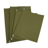 451b2 Other Brands FF X8511 Letter Hanging Files Office Reinforced Hanging File Folders with Tabs and Label Sheets Army Green