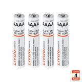 LIVINGbasics LVB 15017 Battery Charger Ultra Long lasting AAAA Alkaline Batteries without Mercury or Cadmium 4pcs pack LIVING