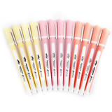Other Brands HY270200 12PK Highlighters 3 Pastel Colors Highlighter with Versatile Chisel Tip for Highlighting 12 Pack