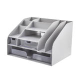Moustache MOS A 6523 Desk File Organizer Multi Compartment Desk Organizer for Files and Stationery Moustache