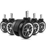 Other Brands CW 60 20CH 5PK Chair Accessories Universal Office Chair Casters Set of 5